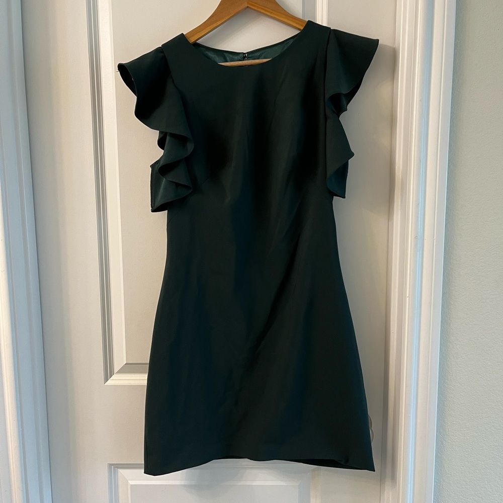 Love by Theia emerald green dress